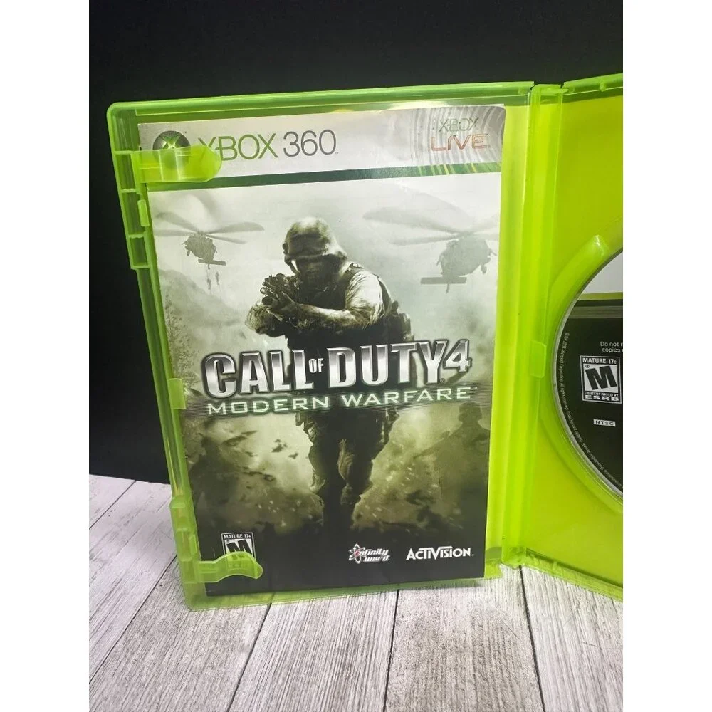 Call Of Duty 4: Modern Warfare - Microsoft Xbox 360 Game - Complete!